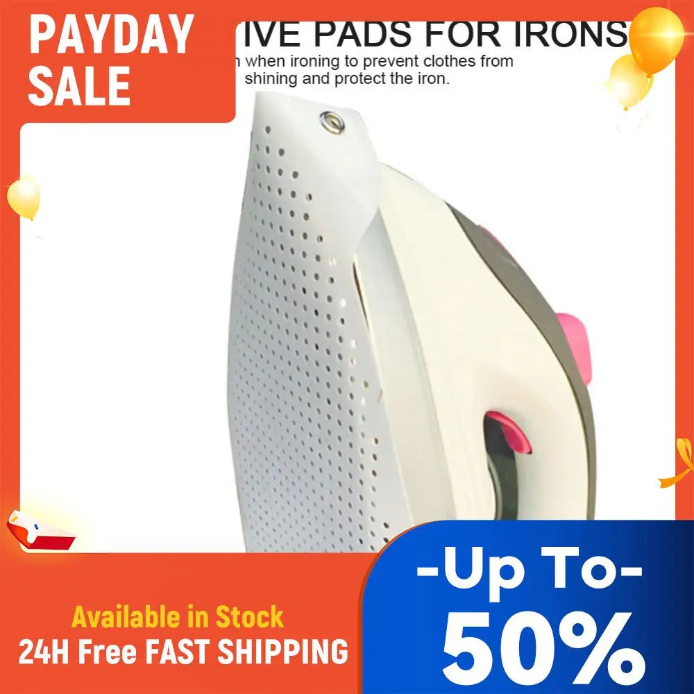 Ironing Accessories Iron Shoe Cover Protect Fabrics Silk Cloth Garment Ironing Shoe Pad Anti-Scorching Base for Long-Lasting Use