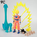 9L3D Printed Dragon Ball Son Goku Vegeta Beerus Frieza Anime Lucky13 Dummy13 Titan13 Action Figures Multi-Jointed Movable Toys