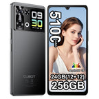 Cubot P90 Smartphone Android 15 24(12+12)GB + 256GB 6.88 "120Hz G100 64MP+16MP 5100mAh Mobile Phone NFC Face ID Fingerprint