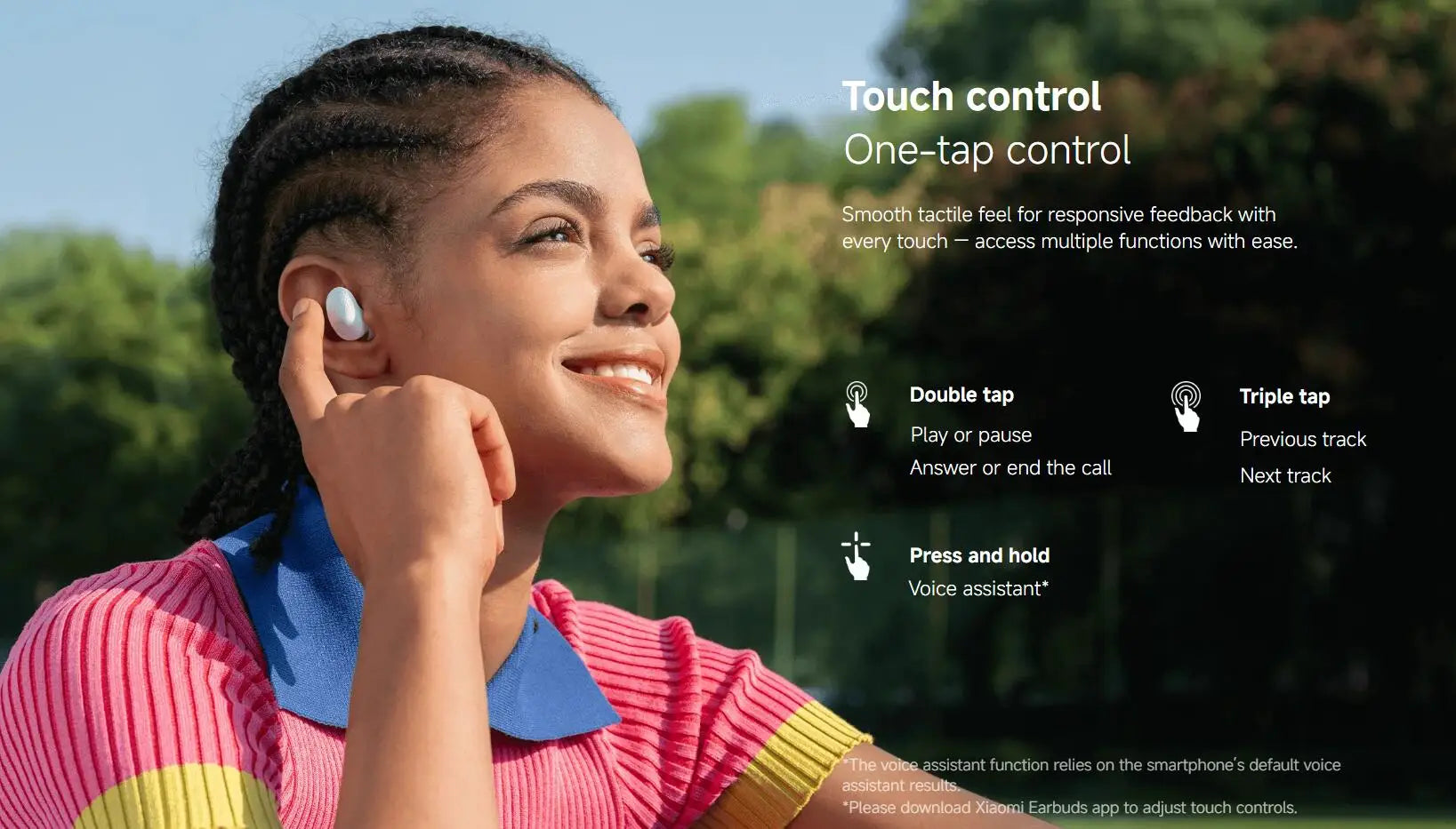 Xiaomi Redmi Buds 6 Play Wireless Bluetooth Earphone, AI Noise Reduction, Touch control Wireless Earphone, Long Endurance BT5.4