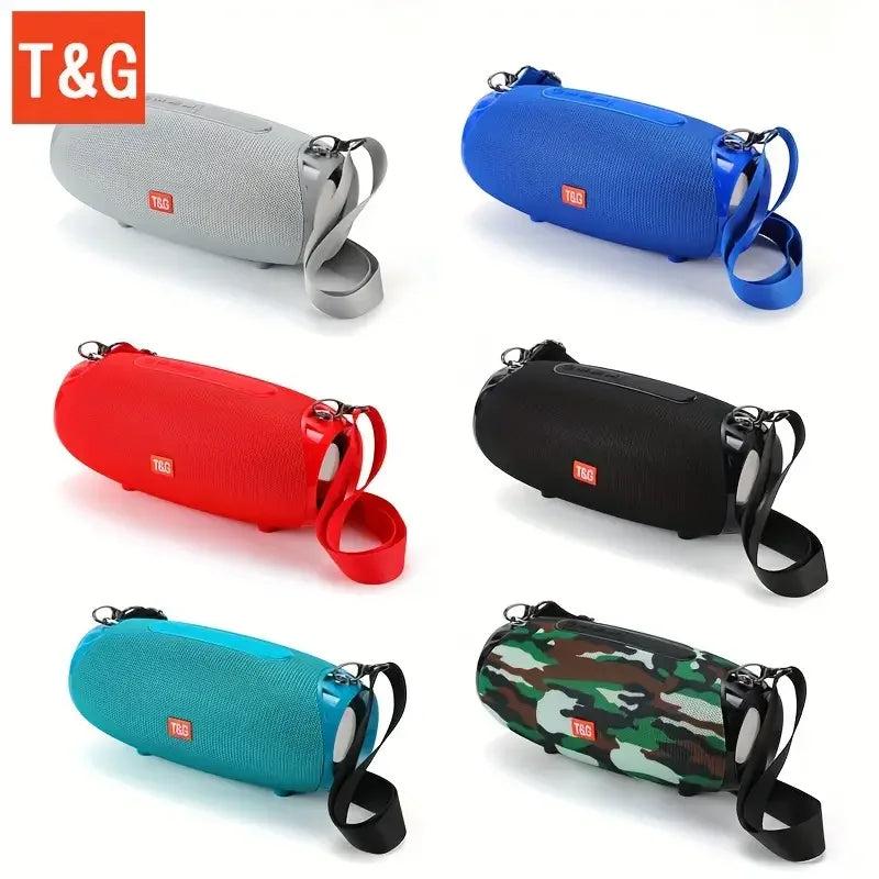 TG534 Portable Wireless Stereo Speaker With Dual Speakers, TWS Stereo Hands-Free Call/FM/TF Card/U Disk, Connect Mobile Phone/Ta Main image