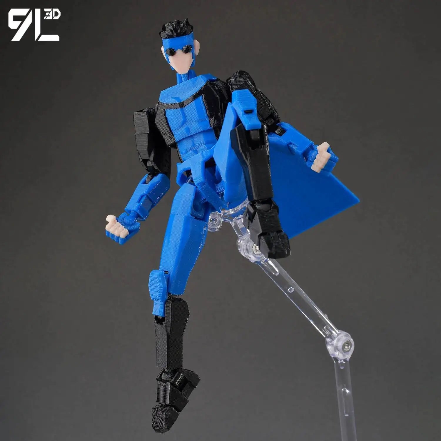 9L3D Lucky 13 Invincible Boy Conquer Omni Action Figure 3D Printed Anime Model Multi-Jointed Poseable Collectible Toy Gift Fan