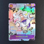28 Style DIY ONE PIECE CARD Game Luffy Sanji ACE Zoro Shanks Nami Teach Sabo Manga Alt Art SEC English Collection Anime Cards