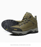 RAN Cow Leather Hiking Boots Men For men Outdoor Sport Walking Sneakers trekking Snow Shoes women Climbing Mountain Hunting boot