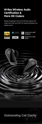 EDIFIER S10 Planar Magnetic ANC True Wireless Earbuds Hi-Res LDAC Bluetooth 5.4 Earphones 6 Mics 28H Battery