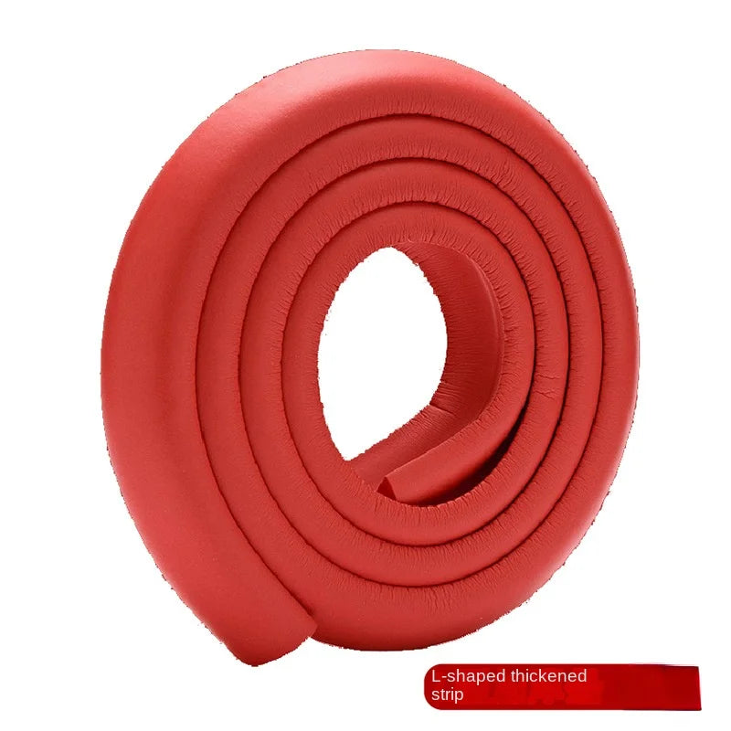 2M Table Corner Safety Bumper Strips Baby Protection Strips Bumper Corner Soft Cover Strips Table Corner Protection Anti