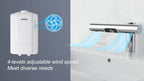 AIKE 2-in-1 Automatic Sensor Tap Hand Dryer Stainless Steel Integrated Basin Faucet High Speed Air Hand Drying Device AK7120