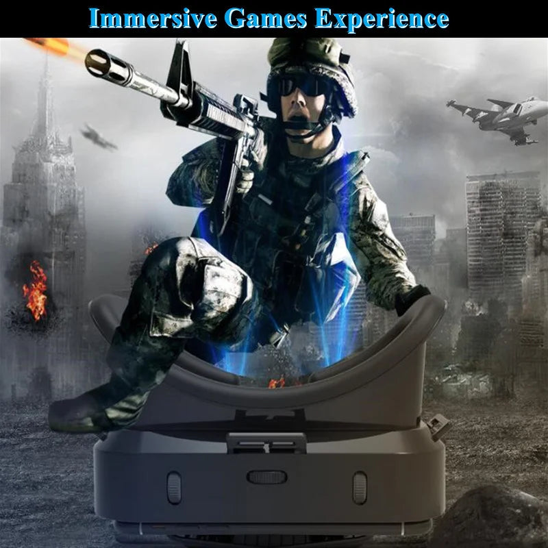 Shinecon VR Glasses 3D Headset Virtual Reality Device Helmet Goggles Lenses Mobile Smartphone Smart Phone Cell Realidade Viar VR