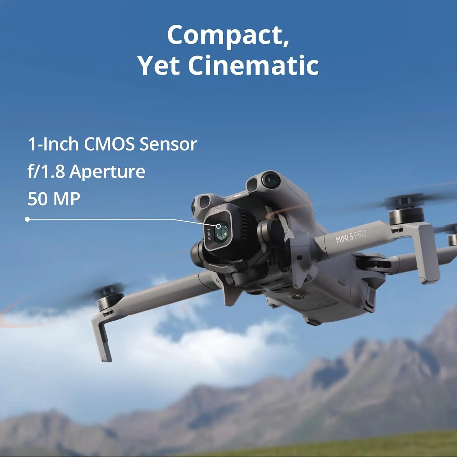 [EU STOCK] DJI Mini 5 Pro Ultra-Light & Foldable Drone with Camera 1-Inch CMOS Omnidirectional Obstacle Sensing ActiveTrack 360° 225° Gimbal Rotation 20km Transmission 4K Drone for Beginners C0 Secondary image