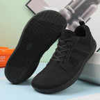 FANCYLEE Classic Women's GAT Barefoot Sneakers Retro Suede Minimalist Walking Shoes Wide Fit Zero Drop Casual Shoes Size 36-41