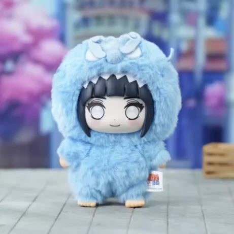 *In Stock  Naruto Itachi Sasuke Kakashi Gaara Series Blind Box Trendy Toy Figure Plush Pendant Collection Christmas Gift