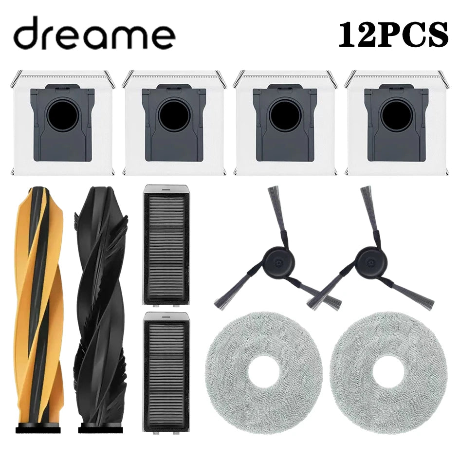 Dreame X50 Ultra/X50 Master/L50 Pro Ultra/L40S Pro Ultra/L40s Ultra/MOVA V50 Ultra Parts Main Brush Filter Mop Cloth Dust Bag