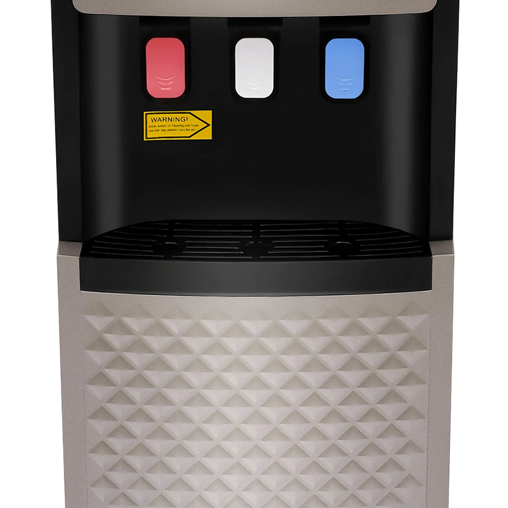 Electric Hot and Cold Water Cooler Dispenser, Versatile Standing Bottom Loading Water Dispenser for Home Office, 110V US/220V EU