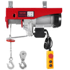 SucceBuy 2640Lbs Electric Hoist Winch 230V with 14ft Wired Remote Control 40ft Single Cable Lifting Height Lift Hoist for Garage