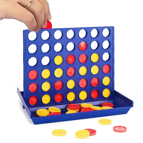 Connect Four In A Line Board Game Connect Classic Family Board Game Toy Fun Educational Toy for Kids Children Entertainment Game