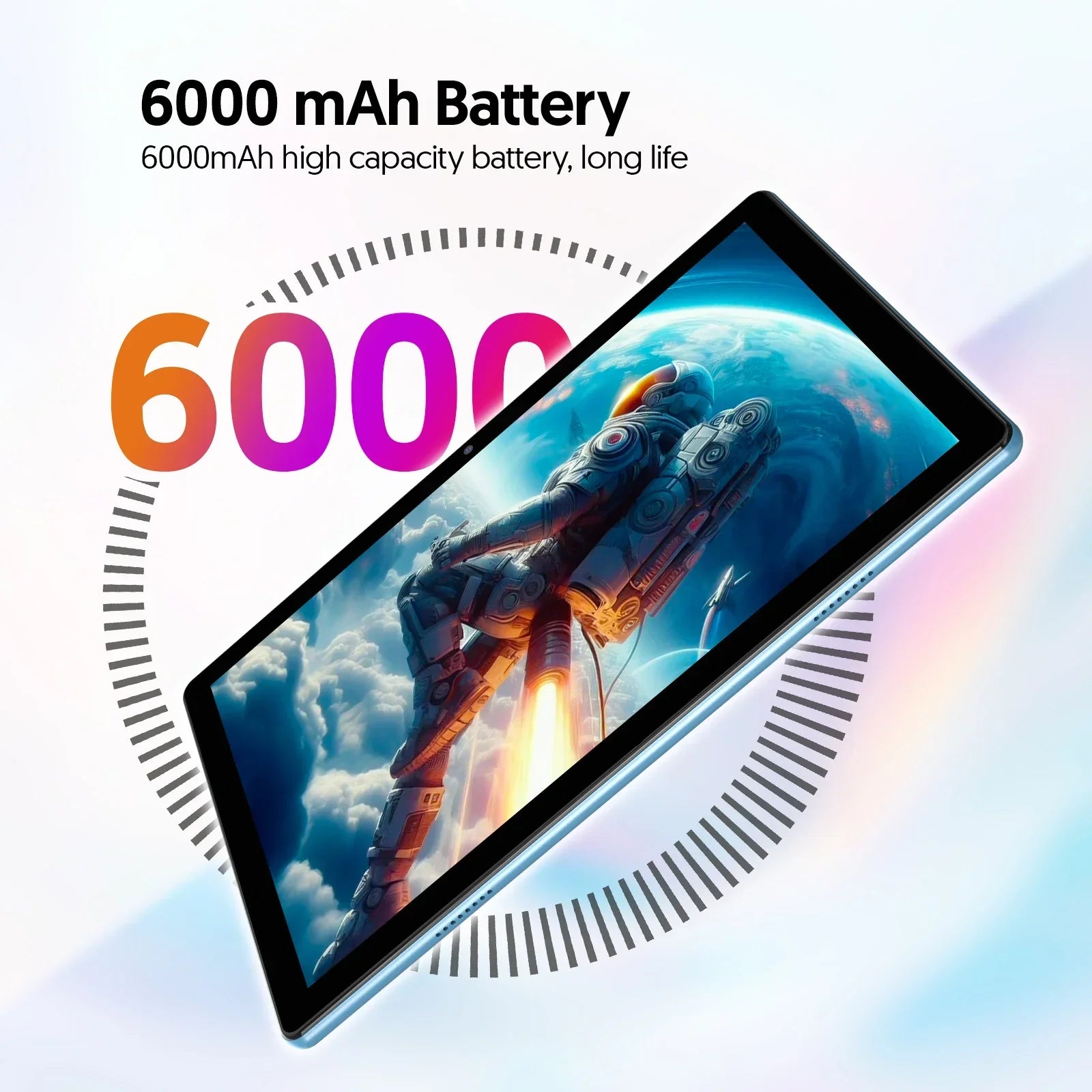 Latest Global Version Android 15 Tablet, 10-inch Tablet, Quad-core Processor, 1280*800 Resolution, 12 (3+9) GB RAM, 64GB Storage