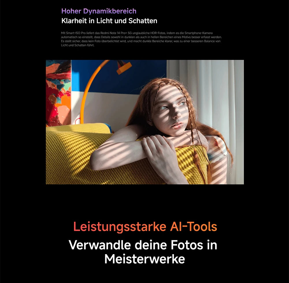 Xiaomi Redmi Note 14 Pro Plus 5G NFC smartphone Snapdragon®7s Gen 3 screen AMOLED 1,5K of inches 120Hz camera 200 MP Battery