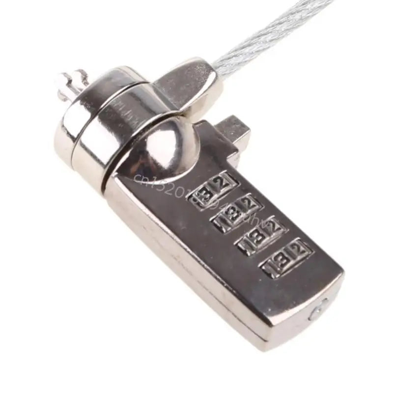 Laptop 4 Digit Combination Security Lock Cable Chain Anti-Theft Lock Replacement Q81E Main image