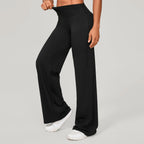 Women Straight Yoga Leg Bottoms Soft Stretchy Fabric Women's Yoga Pants GYM Sweat-Wicking Properties Running Sport Trousers