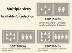 Thick Waterproof Picnic Mat Portable Foldable Ground Blanket for Camping Hiking Beach Grass Outdoor Activities Moisture Proof