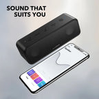 (EU stock) Soundcore 3 from Anker, Bluetooth 5.0 loudspeaker, 24H playing time, IPX7 waterproof, stereo sound with titanium membrane, Bas