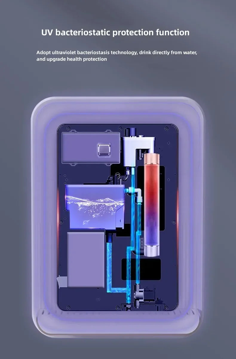 Pipeline machine household wall-mounted embedded direct drinking instant heating small intelligent fast heating water dispenser