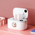 DMWD Household Wipes Heater Wet Towel Dispenser Facial Mask Warmer Electric Baby Tissue Heating Machine 0-55℃ Constant Temp 220V