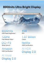 HONOR 600 5G Smartphone EU Version 200MP AI Ultra Night Camera 6400mAh Snapdragon 7 Gen4 AI Button 6.57"AMOLED 80W Supercharge
