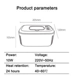 USB Baby Wet Wipe Warmer Electric Tissue Heater Cotton Towel Dispenser Digital Adjustable Temperature Thermostat Napkin Case EU