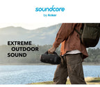 Anker Soundcore Motion Boom Outdoor Bluetooth loudspeaker with Titanium Audio drivers BassUp Technology IPX7 Water Protection 24-S