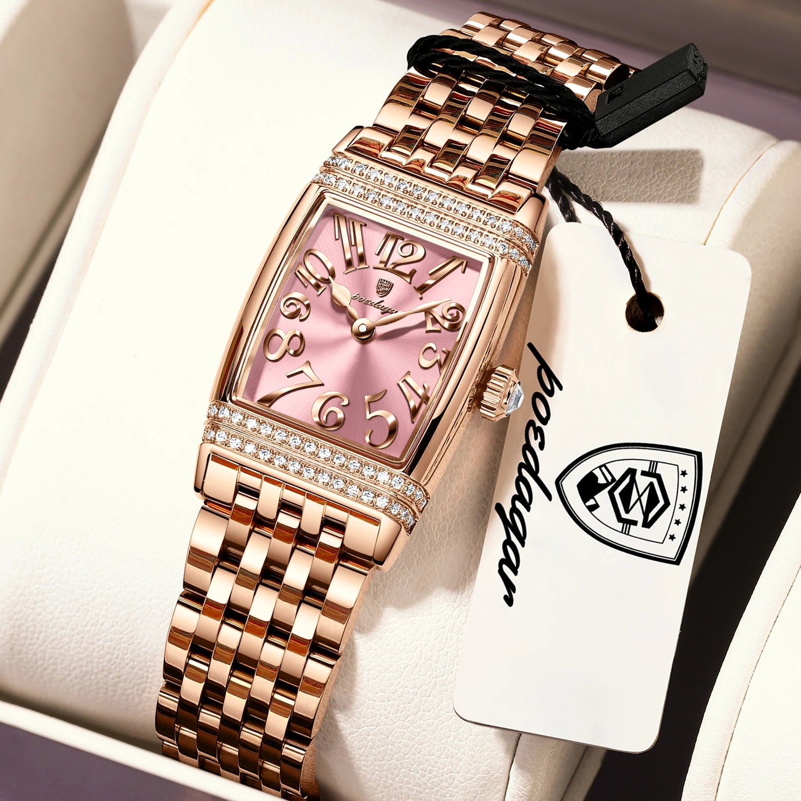 POEDAGAR Elegant Watch For Woman Stainless Steel Quartz Waterproof Ladies Watch High Quality Casual Women's Watches Female Reloj Main image