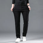 Wthinlee 8 Models Spring Autumn Business Jeans Men Casual Straight Stretch Fashion Classic Work Denim Trousers Brand Clothing