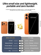 SERVO 17SE MINI 3G Tiny Smartphone Android System Play Store 2GB+16GB WhatsAPP GPS WiFi Dual SIM Card 3.0" Small Smart Cellphone