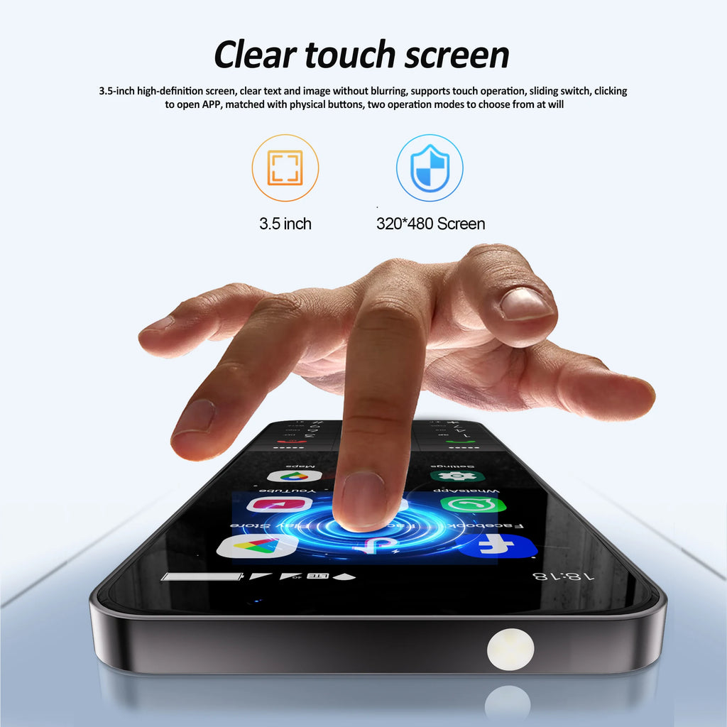 SERVO F26 PRO Android Smartphone Touch Screen 4G Cellular 3.5" Display WiFi GPS Google Play Button Smart Phones Dual SIM 2850mAh