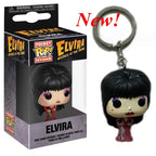 New FUNKO Keychains Disney Demona Princess Bella Ariel Alice Anna Elsa Bell Jack Sally stitch Action Figure Toys Ornaments