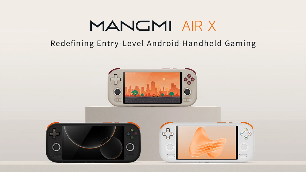 MangMi Air X Game console Android 5.5 inch 1080P 11 touch screen IPS 5000mAh Hall effect Joystick trigger portable game consoles