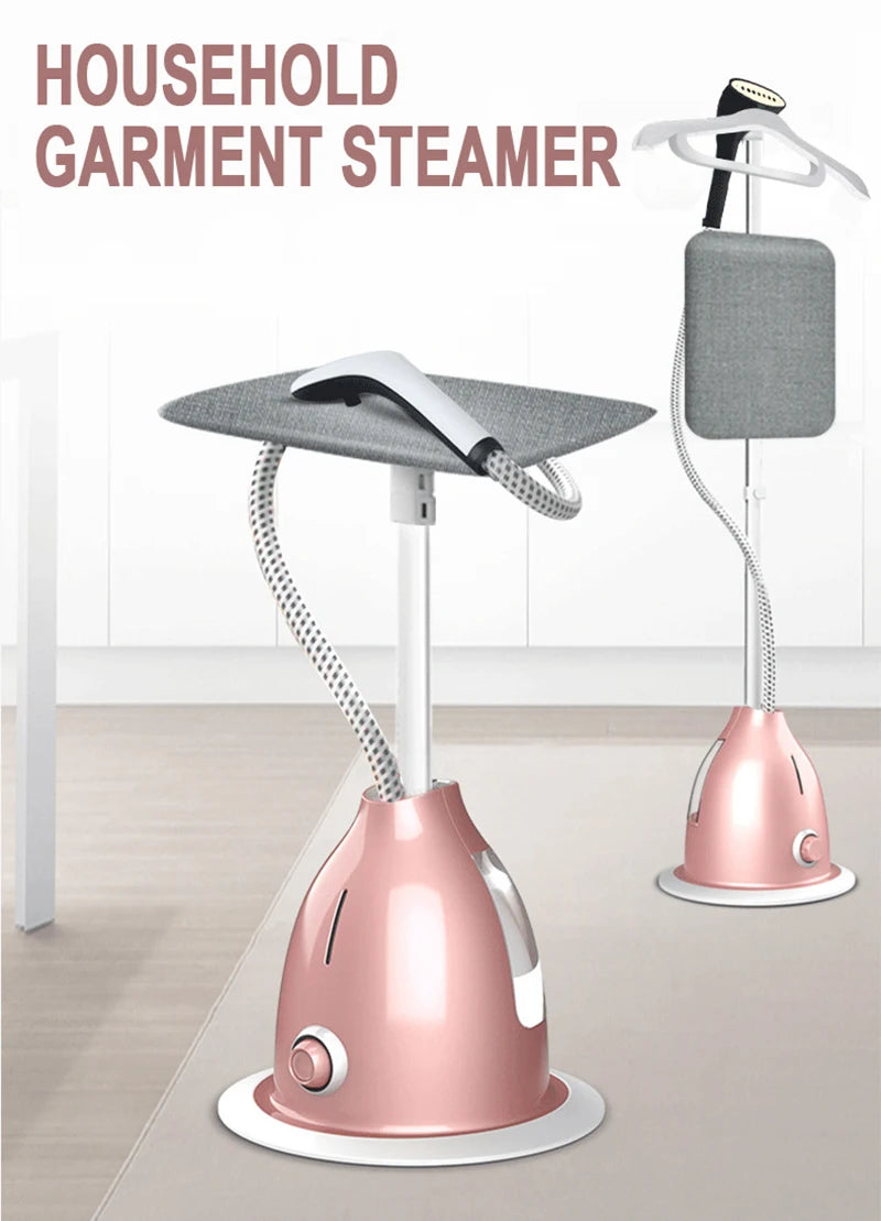 2 In 1 Professional Ironing Clothes Steamer Garment Steamer Fast Heat Steam Ironing Machine For Fabric Pure Silk Woolens Cotton