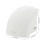 Electric Infrared Sensor Hand Dryer 1200W High Efficiency Automatic Commercial Compact Air Hand Dryer for Home Restrooms Office