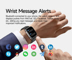 2026 New Health Smart Watch Laser Therapy Reduce Three Highs Blood Oxygen Pressure Uric Acid Blood Lipid ECG Smartwatch For Man