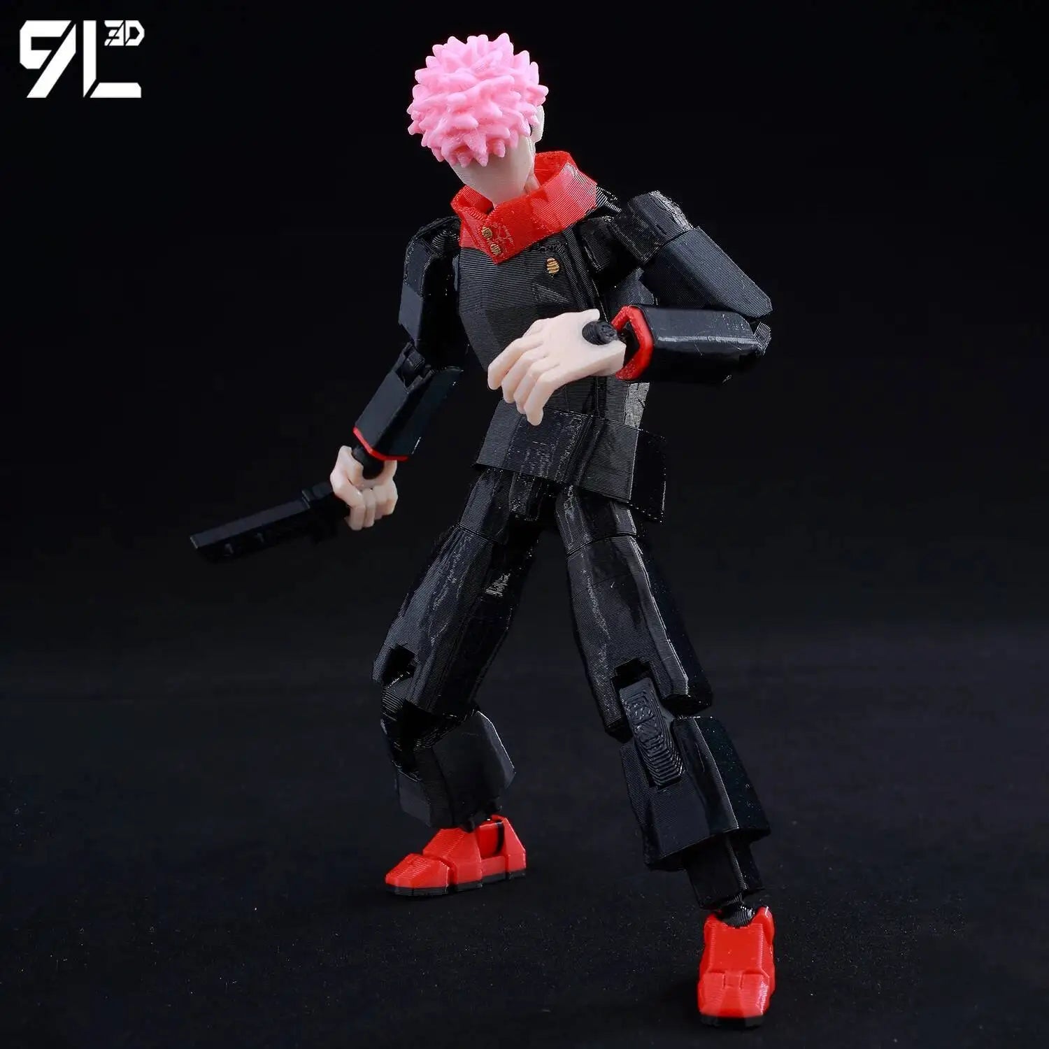 9L3D Lucky13 Gojo Sukuna Jujutsu Fushiguro Toji Gojo Satoru Action Figure Dummy13 T13 Multi-Jointed Collectible Toys Titan13