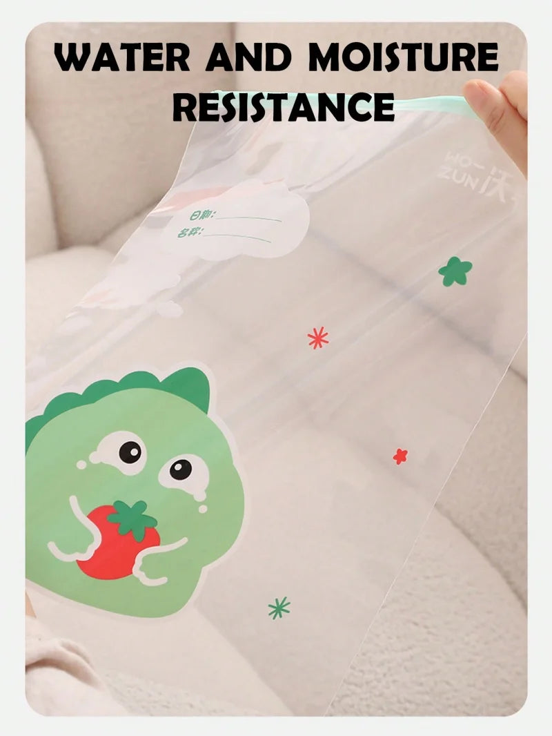 5pcs multi-size maternity bag storage bag Mother and baby outing clothes diaper travel packaging Zipper bag
