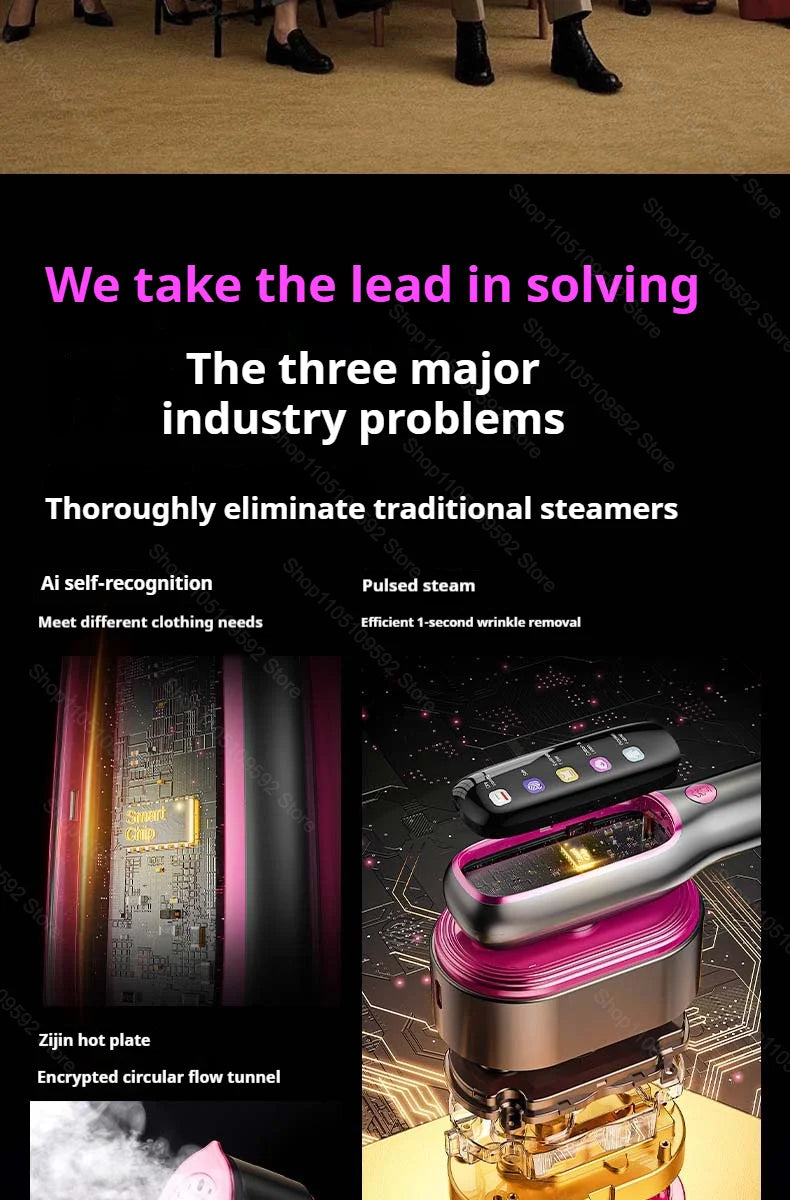 Handheld Steam Iron Garment Steamers Ironing Multi Functional  Machine Travel Portable Ironing Machine Garment Ironing Machine
