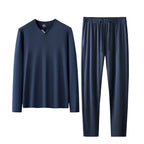 Men Pajamas Set Ultra Fine Tencel Modal Spring and Summer Comfort Loungwear Luxury Men Pajamas