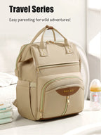 Fashion Mommy Backpack Large Capacity Diaper Bag Multifunctional Travel Baby Bag Maternity Backpack for Women Waterproof