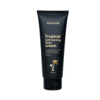 Instant Dark Tanning Lotion - Natural Self-tanner, bringing the body a stripe-free medium dark gradient tan