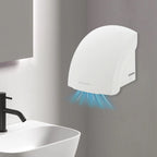 Electric Hand Dryer Compact Wall Mounted Automatic Air Hand Dryer with Infrared Sensor for Commercial Bathroom Hotel and Home