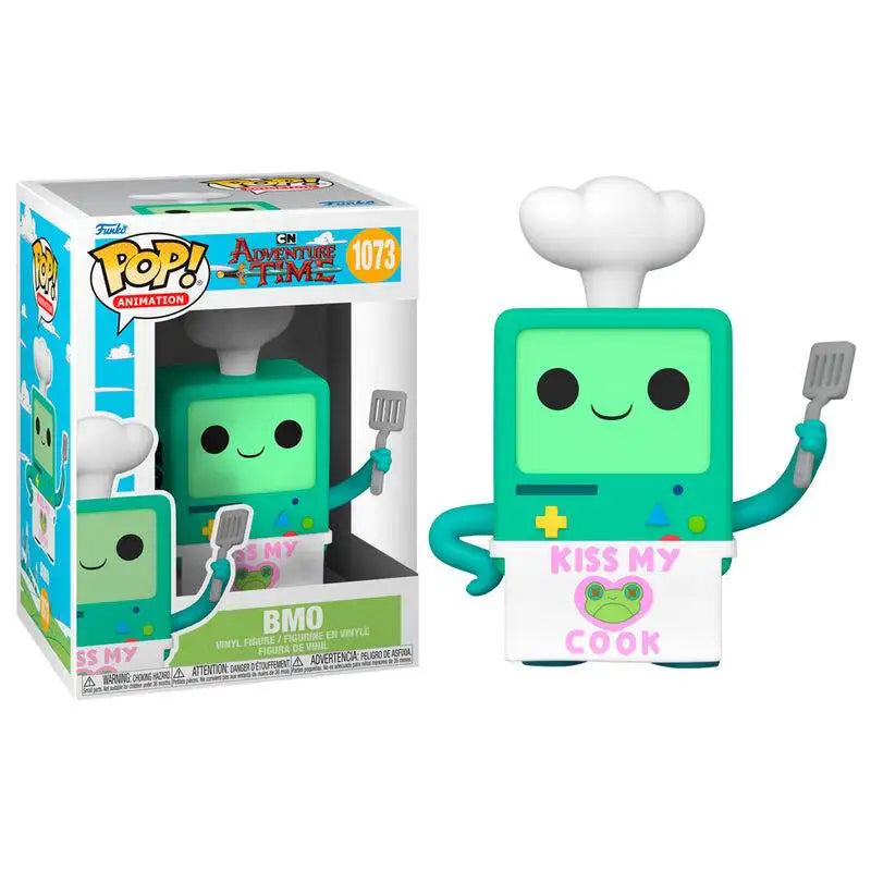 Funko POP! Adventure Time Action Figure BMO Kiss my Cook 9 cm Main image