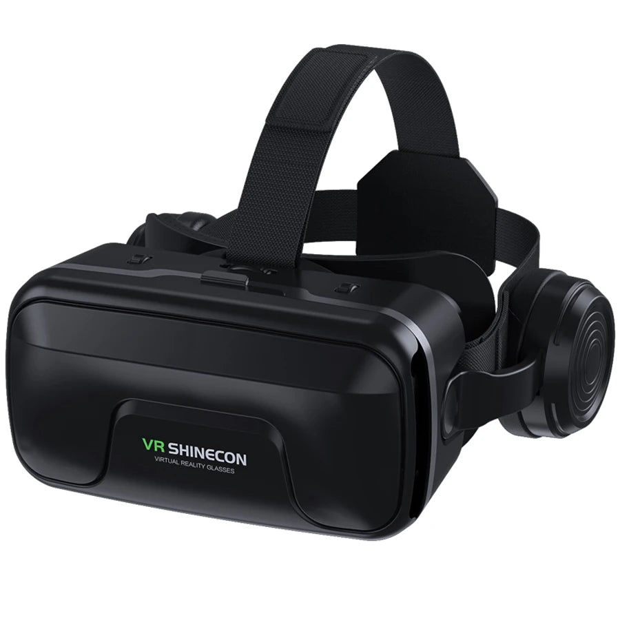 Shinecon VR Glasses 3D Headset Virtual Reality Device Helmet Goggles Lenses Mobile Smartphone Smart Phone Cell Realidade Viar VR