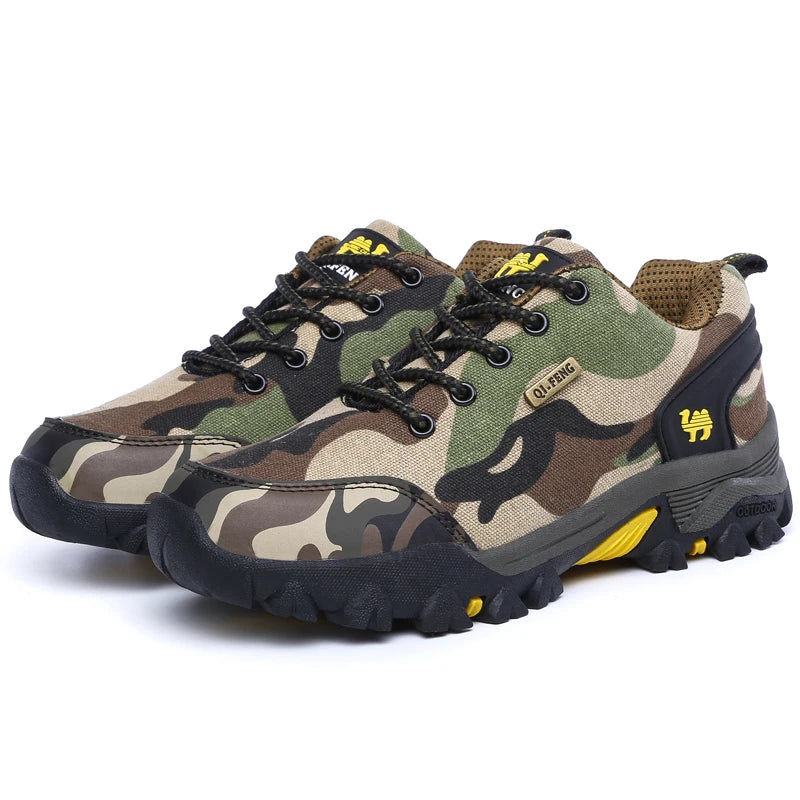 2025 Outdoor Hiking Shoes Summer Footwear Couple Men Women Trail Running Shoes Winter Camouflage Shoes Boys Atacs Camo Mountain