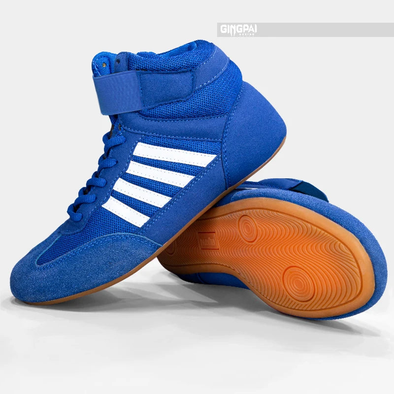 Professional Men Women Wrestling Boots 5 colors Boxing Shoes Couples Anti-Slippery Sneakers Mens Breathable Wrestling Boots
